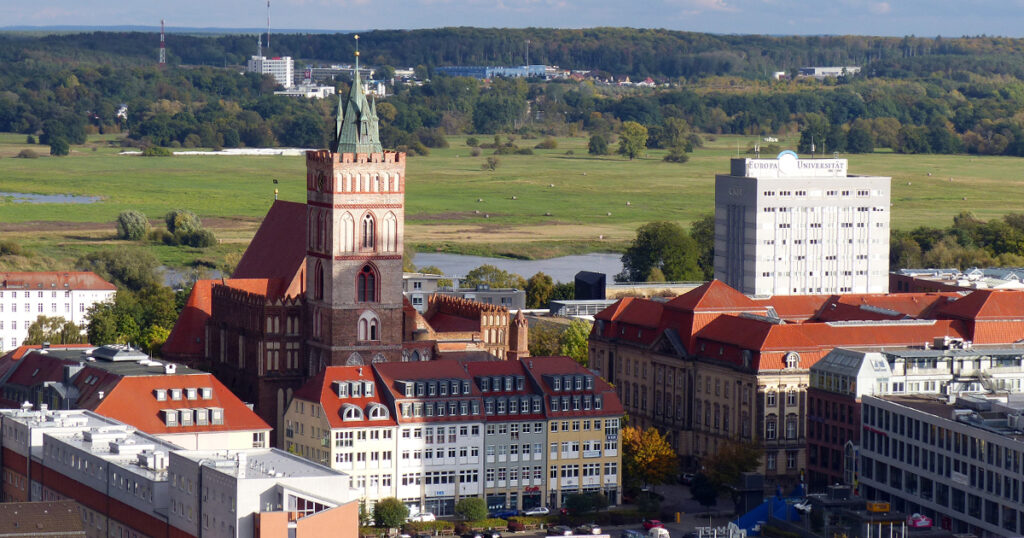 Die St. Marien Kirche in Frankfurt (Oder).