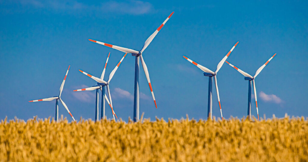 Windräder in Brandenburg