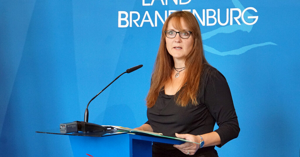 Brandenburgs Finanzministerin Katrin Lange (SPD)