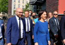 Archiv: Außenministerin Annalena Baerbock am 9. Mai zu Besuch in Frankfurt (Oder)