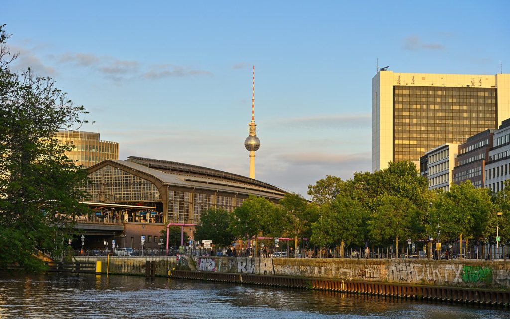 Der Bahnhof Friedrichstraße in Berlin-Mitte