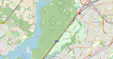 Brand im Grunewald: Avus und Bahnstrecke bleibt am Freitagmorgen zunächst gesperrt