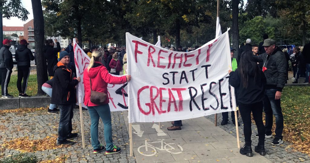 "Montags"-Demo am 3. Oktober 2022 in Frankfurt (Oder)