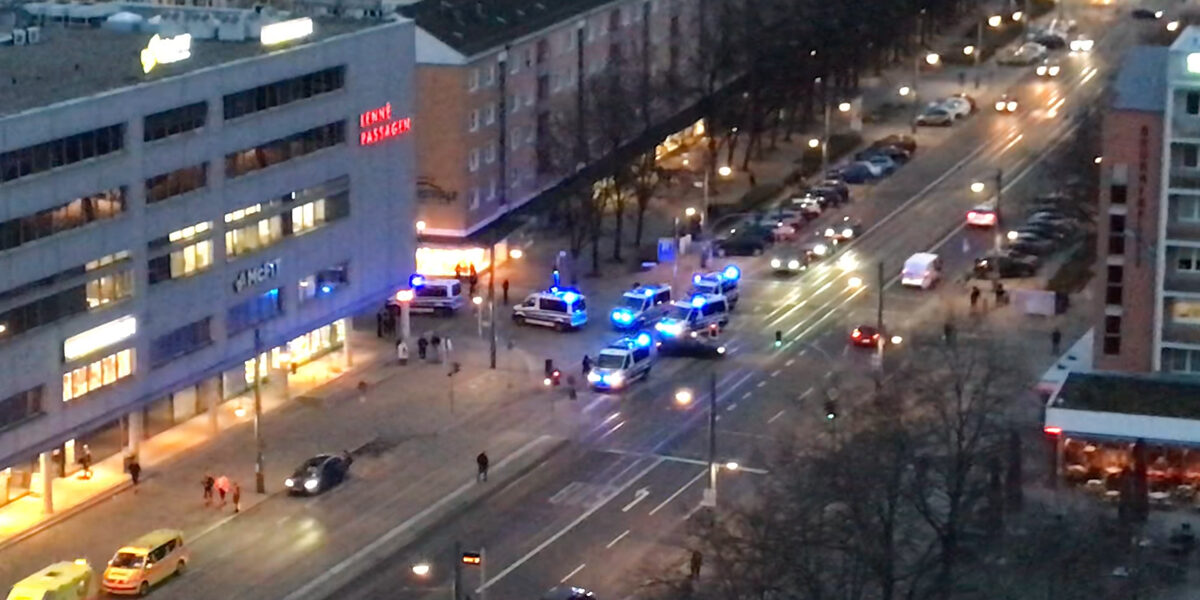 Polizeieinsatz in der Frankfurter Innenstadt