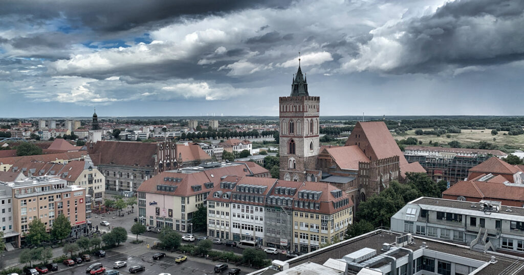 "Wettergott" Petrus hat auch Frankfurt (Oder) im Griff