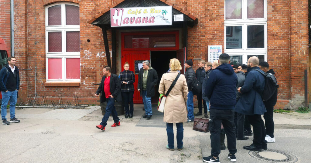 Die Havana Bar (ehemaliger Frosch Club) in den Gerstenberger Höfen.