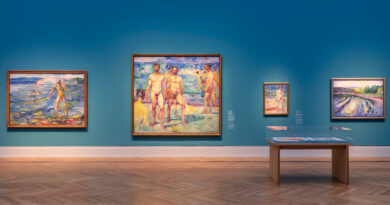 Ausstellungsansicht Munch. Lebenslandschaft im Potsdamer Museum Barberini