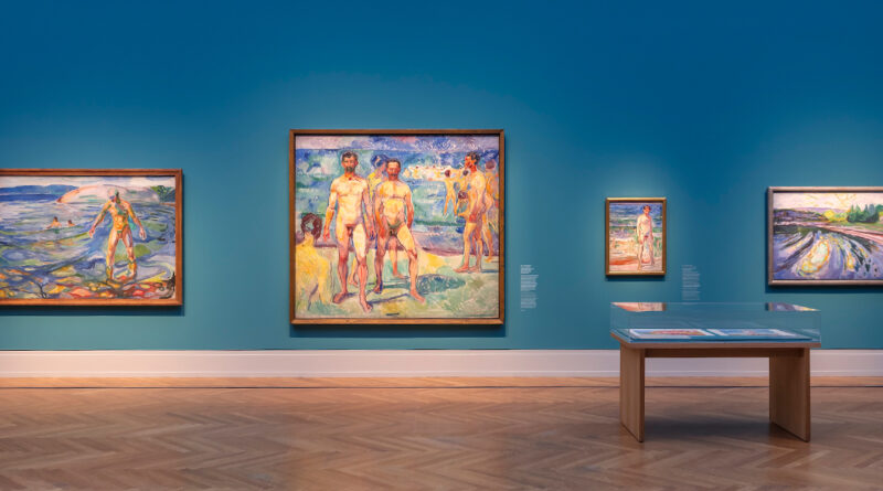 Ausstellungsansicht Munch. Lebenslandschaft im Potsdamer Museum Barberini