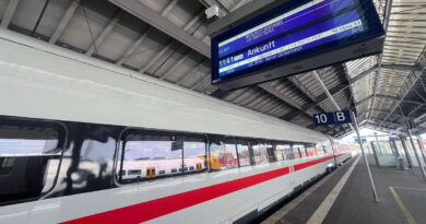 Fährt bis zum 13. Dezember Frankfurt (Oder) an - der ICE der Deutschen Bahn.