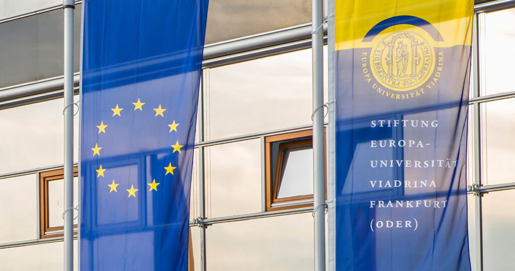 Die Europa-Universität Viadrina in Frankfurt (Oder).