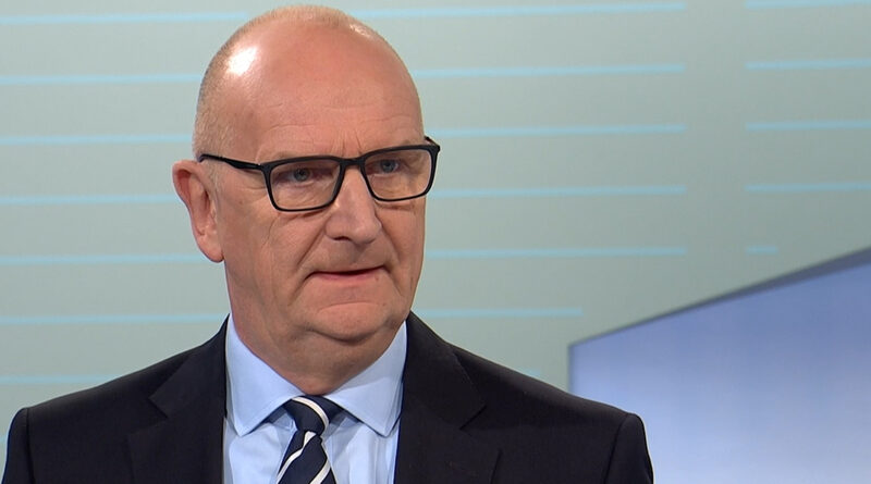Ministerpräsidetn Dietmar Woidke (SPD) bei «Brandenburg Aktuell» vom rbb.
