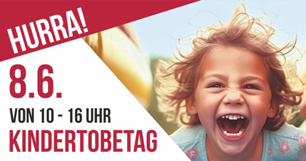 Kindertobetag im SMC