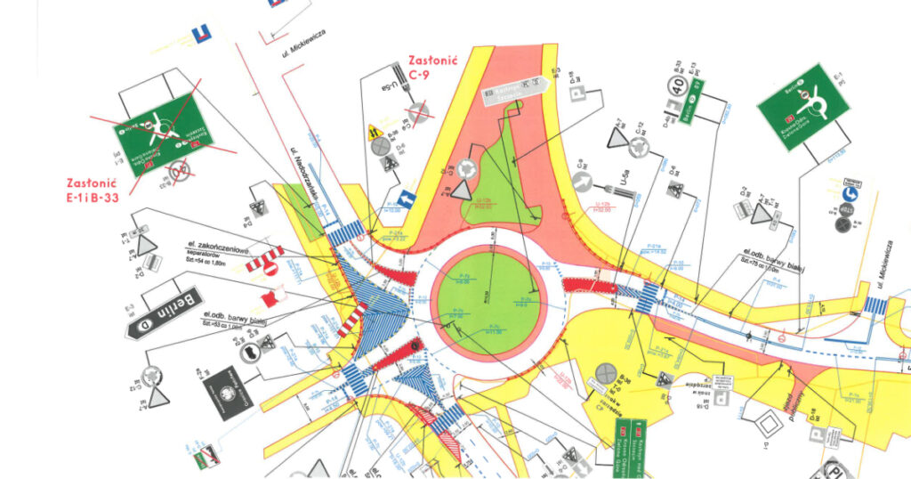 Neue Verkehrsführung in Słubice