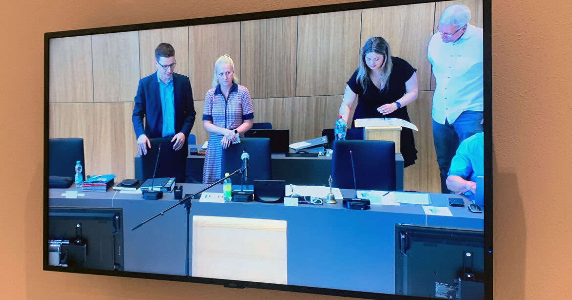 Der Video-LIVE-stream aus dem Frankfurter Rathaus.